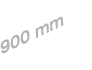 900 mm